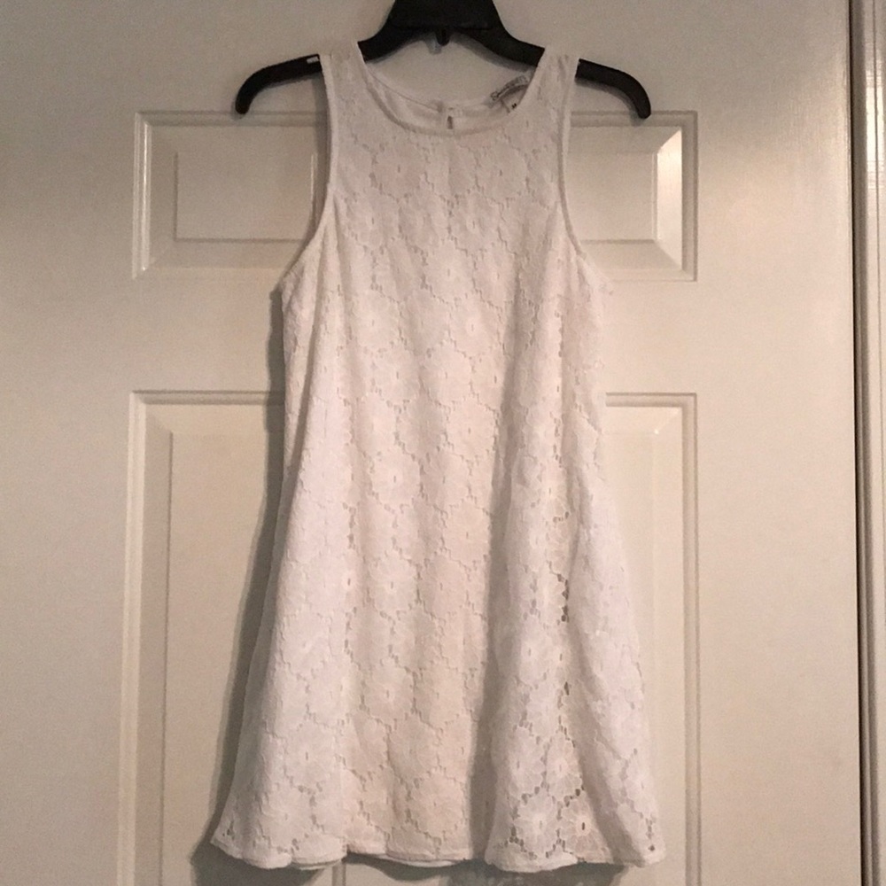 Cute white lace dress